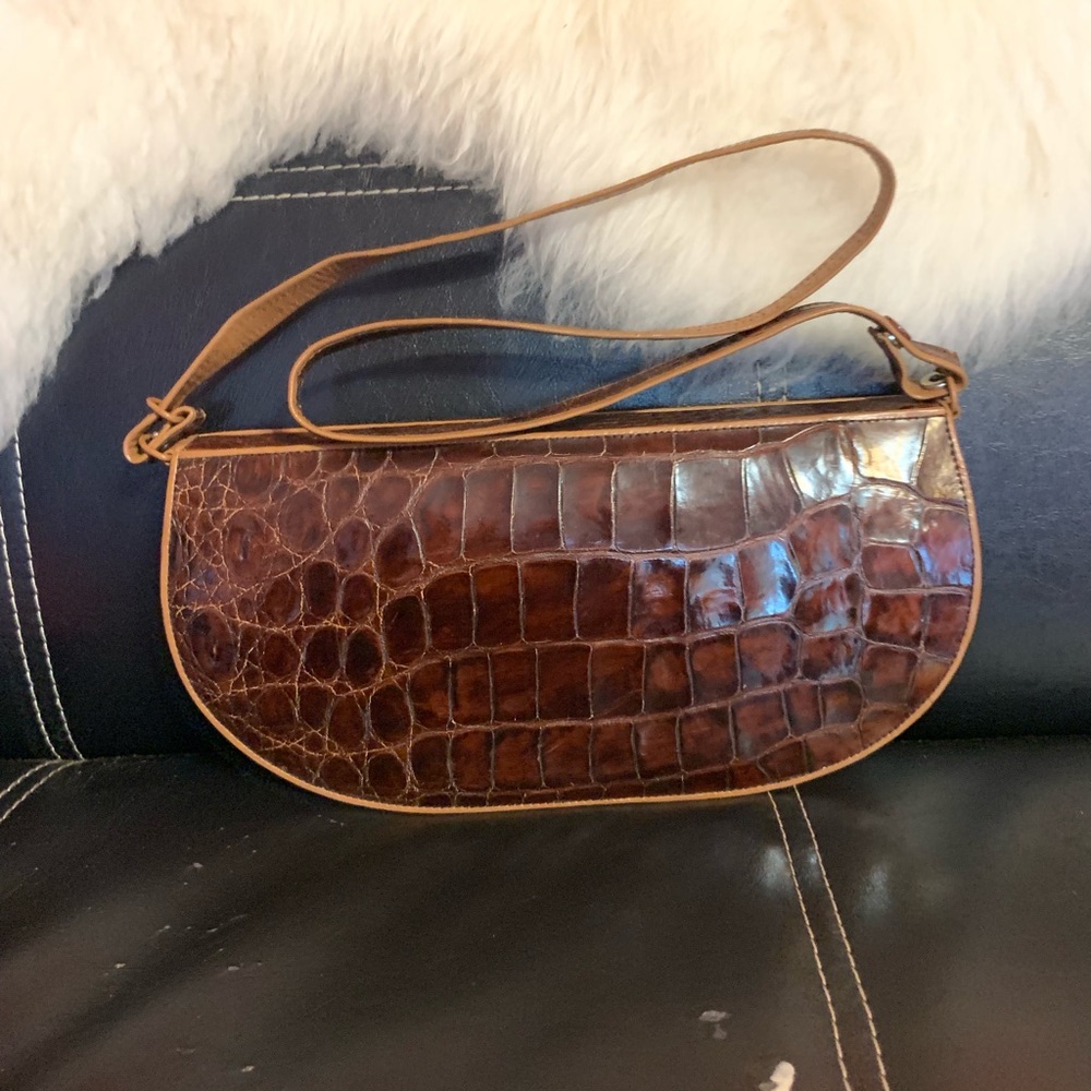 Vintage alligator bag made in Tokyo.